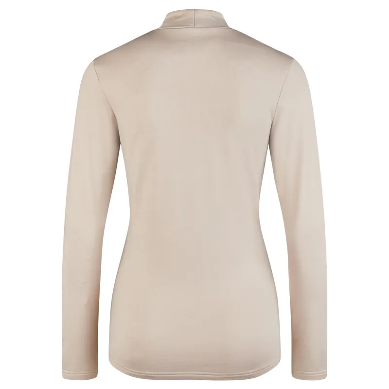 Pikeur Athleisure 6287 Ladies Functional Top - Sandstorm-1