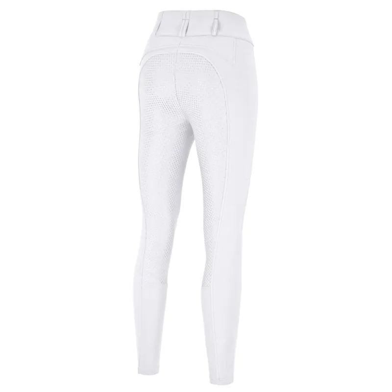 Pikeur Candela DuraGrip Full Seat Womens Competition Breeches - White-2
