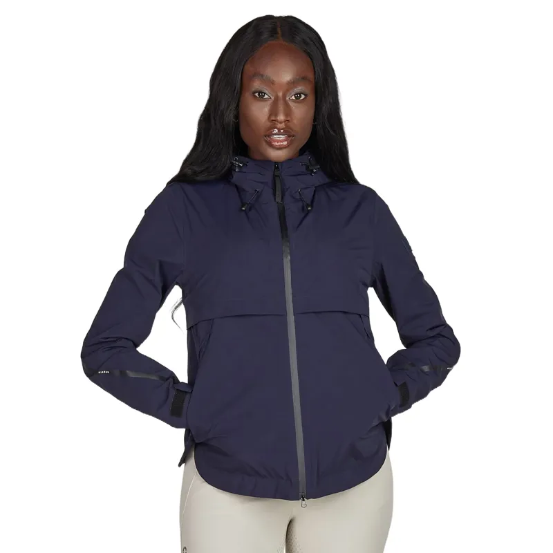 Pikeur Core 1024 Womens Full Zip Waterproof Rain Jacket - Nightblue