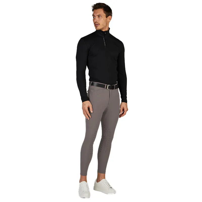 Pikeur New Rodrigo GripTec Knee Grip Mens Breeches - Steel Grey-3