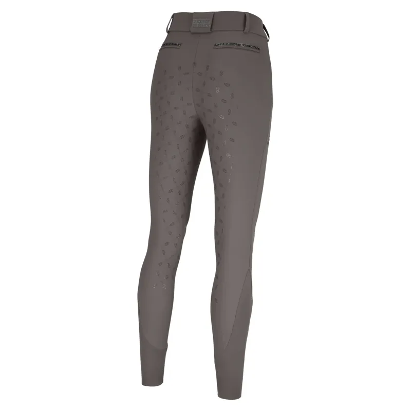 Pikeur Ceelina SD Full Grip Womens Breeches - Ash Plum-1