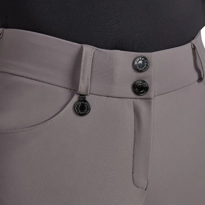 Pikeur Ceelina SD Full Grip Womens Breeches - Ash Plum-6