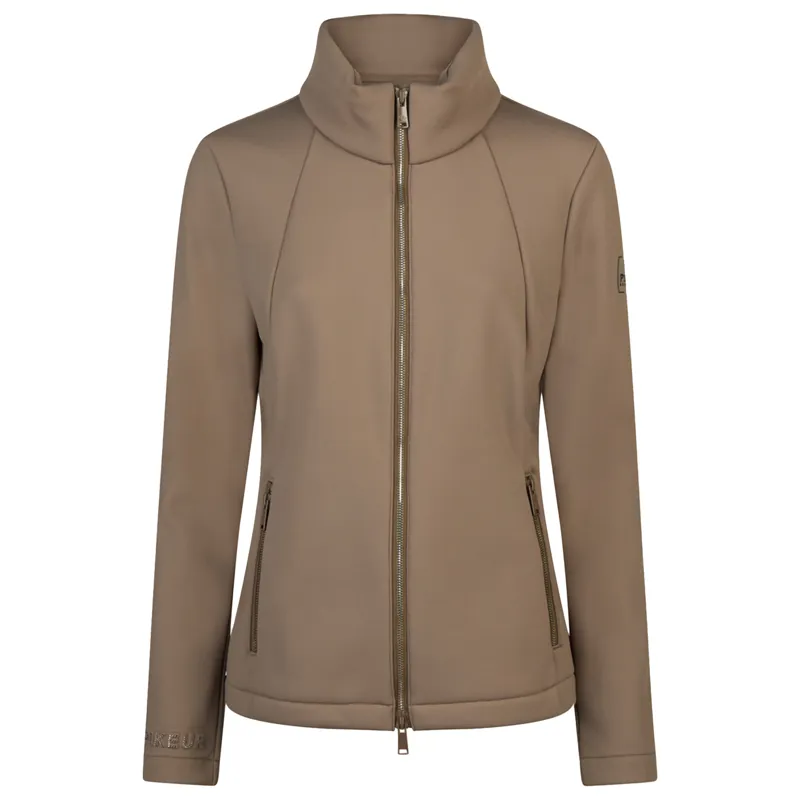 Pikeur Selection Fleece Jacket - Slate Brown
