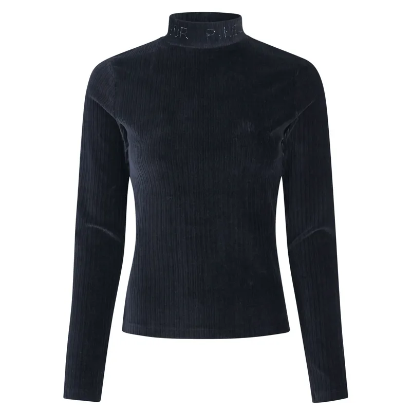 Pikeur Selection Rip 6277 Ladies Top - Blue Velvet