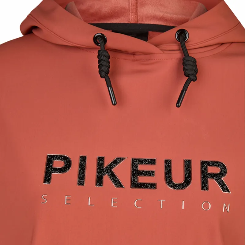 Pikeur Selection 8281 Womens Hooded Sweater - Rosewood-3