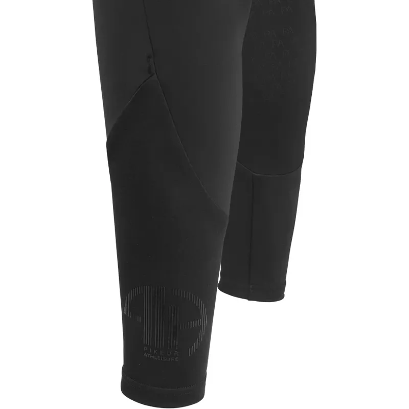 Pikeur Yella SD Full Grip Womens High Waist Riding Tights - Black-4