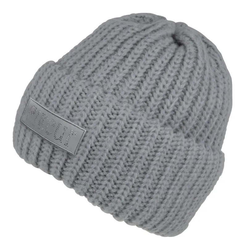 Pikeur 4846 Rhinestone Beanie Hat - Raingrey