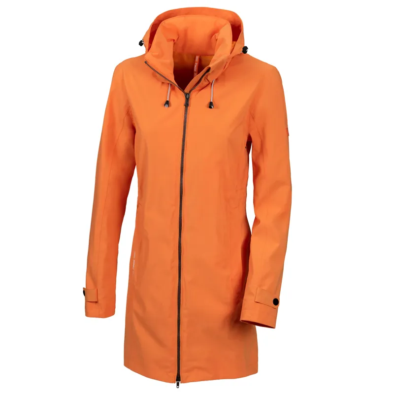 Pikeur Xila Sports Ladies Waterproof Parka Jacket - Peach - UK6