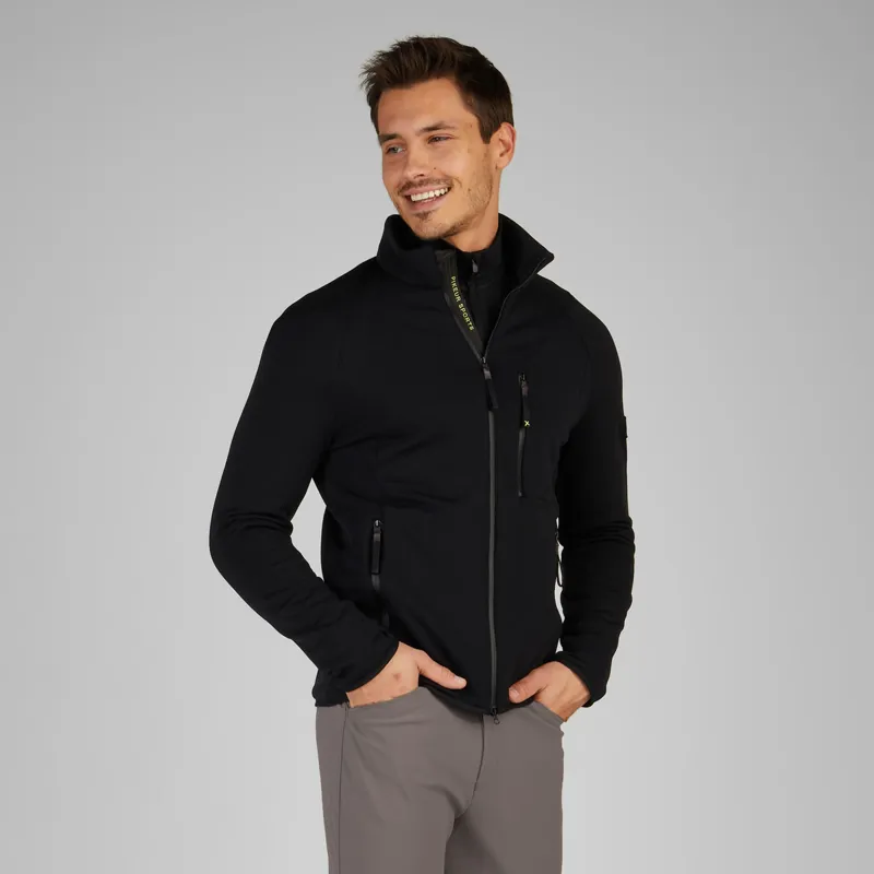 Pikeur Sports 6042 Mens Polartec Fleece Jacket - Black-2