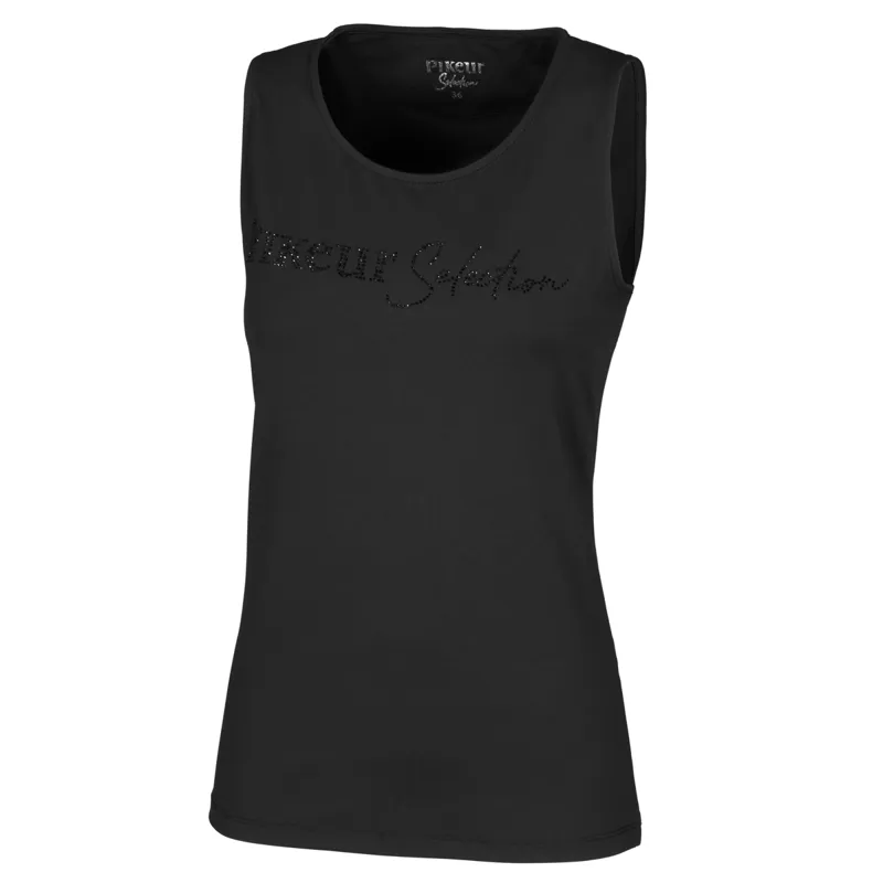 Pikeur Paola Selection Ladies Functional Vest Top - Black - UK4