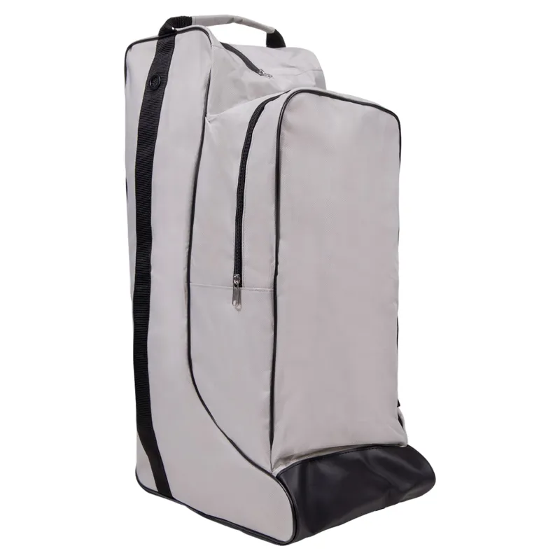 QHP Combi Boots and Helmet Bag - Grey/Black