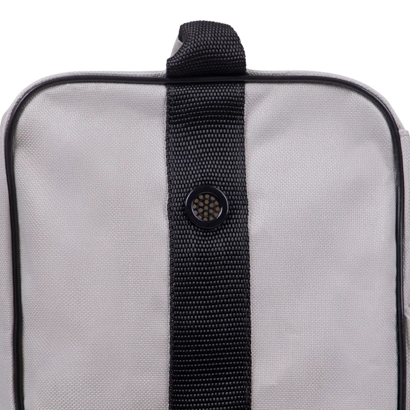 QHP Combi Boots and Helmet Bag - Grey/Black-1