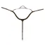 QHP Breastplate with Handle - Dark Brown