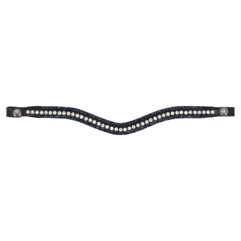 QHP Skye Browband - Black/Silver