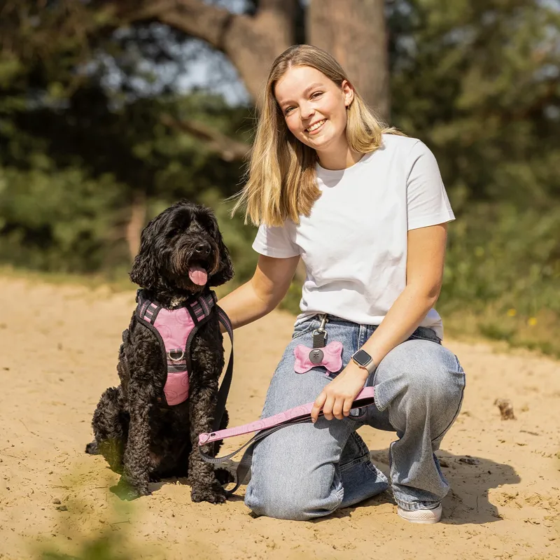 QHP Collection Dog Poop Bag Holder - Cheery Pink-3