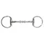 QHP Anatomical Eggbutt Double Jointed Bit - Sandblasted