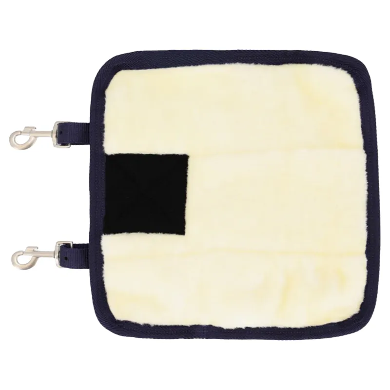 QHP Quick Release Fake Fur Chest Extender - Black-1