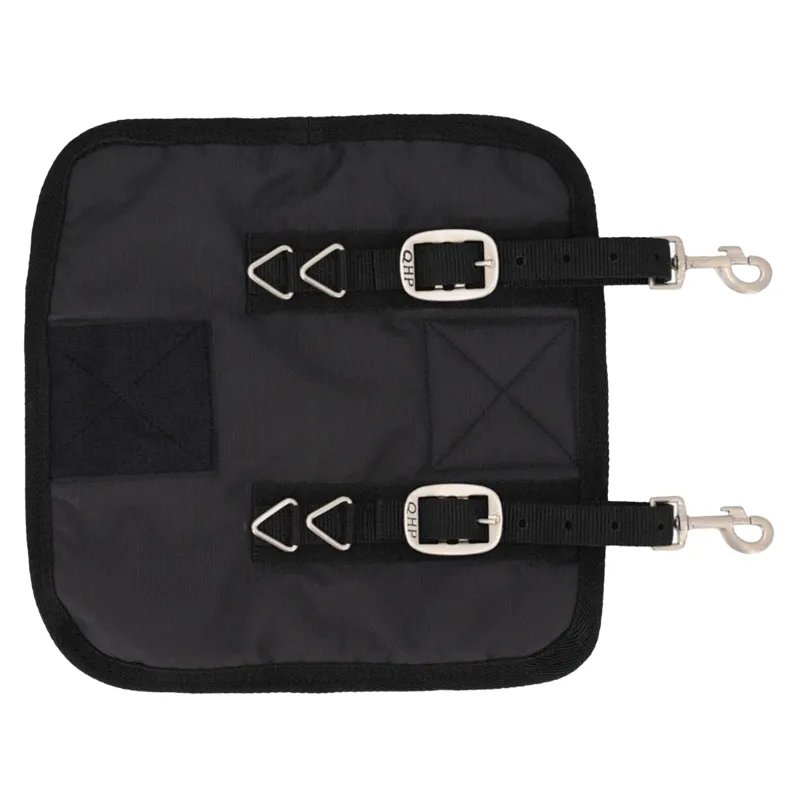 QHP Quick Release Fake Fur Chest Extender - Black