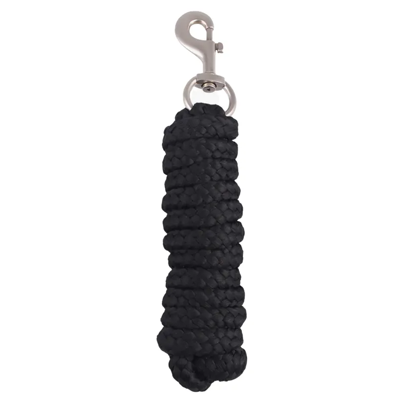 QHP Heavy Snap Clip Lead Rope - Black