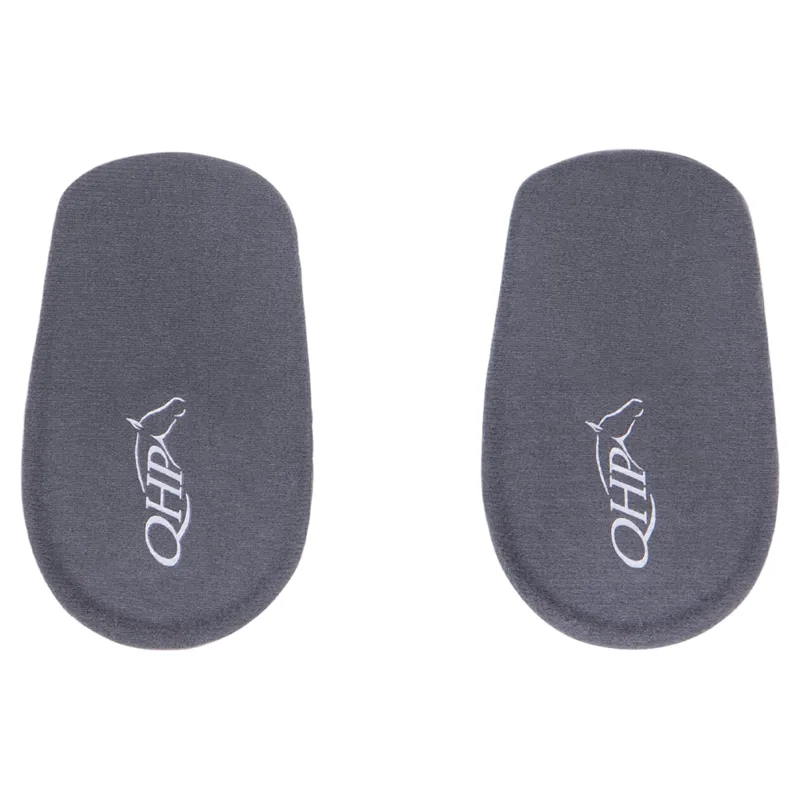 QHP Heel Up Anti-Slip Heel Wedges/Raisers/Risers - Grey