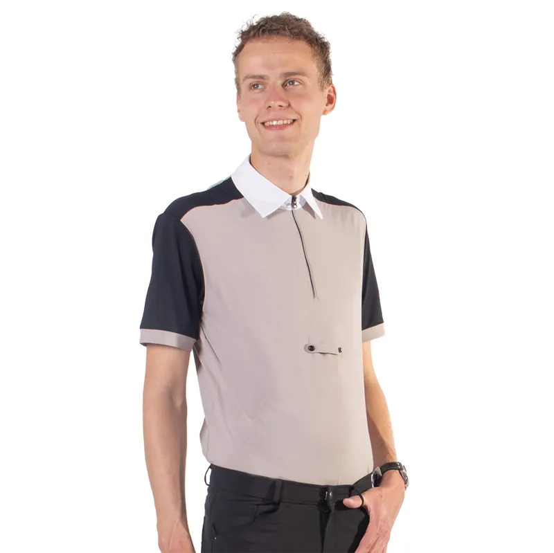 QHP Kyle Mens Show Shirt - Beige
