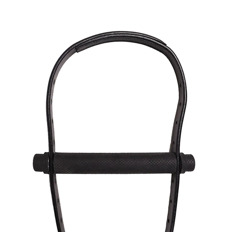 QHP One Hand Leather Reins - Black-2