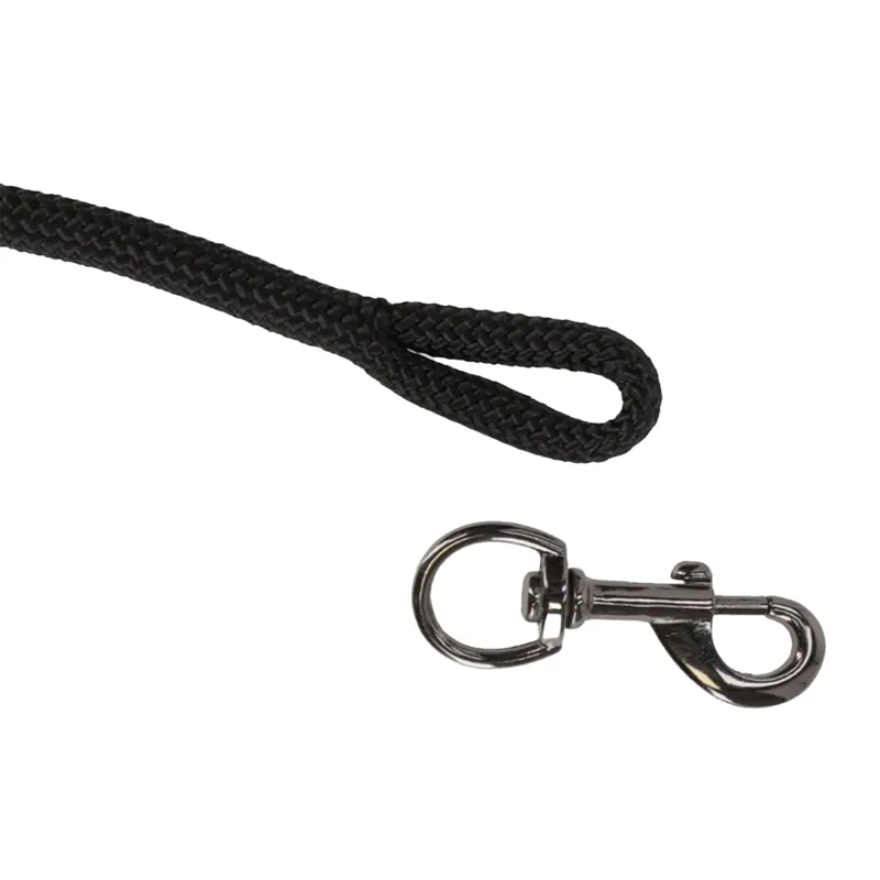QHP Leadrope with Removable Snap - Black-1