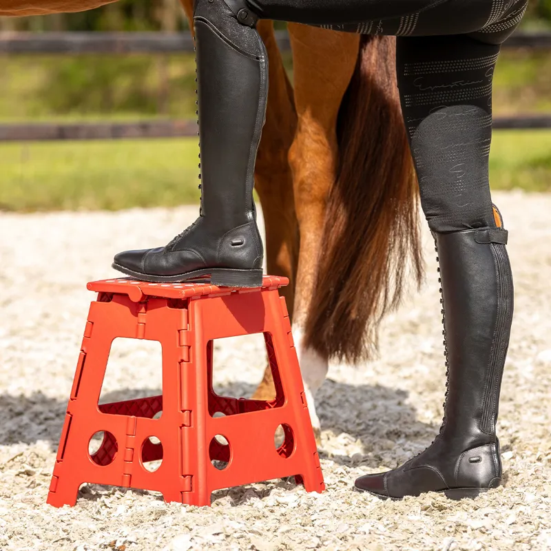 QHP Step-Up Stool - Bright Red-1