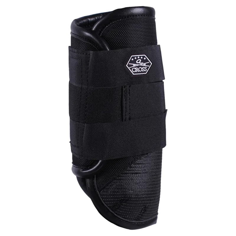 QHP Technical Eventing Fetlock Boots - Black