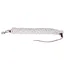 QHP 6.8m Lead Rope - 14mm Wide - White/Burgundy