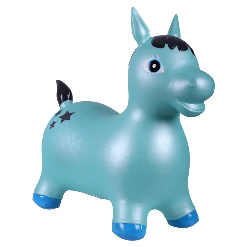 QHP Jumpy Horse Space Hopper - Mint Green