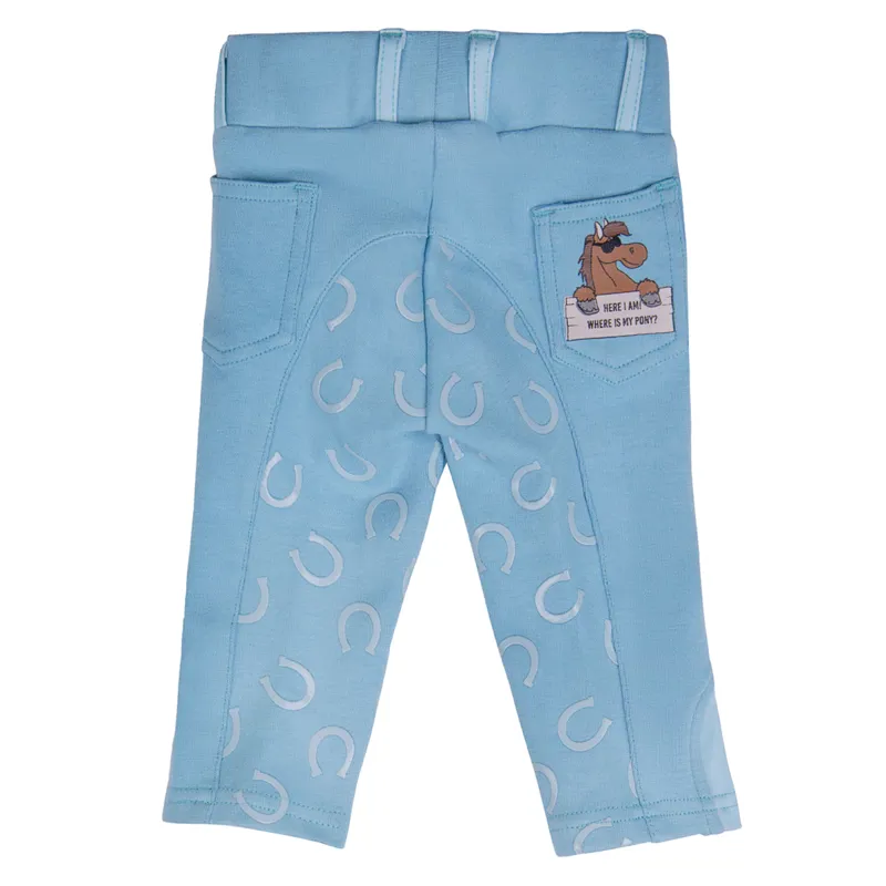 QHP Bobby Full Grip Baby/Toddler Breeches - Baby Blue-1