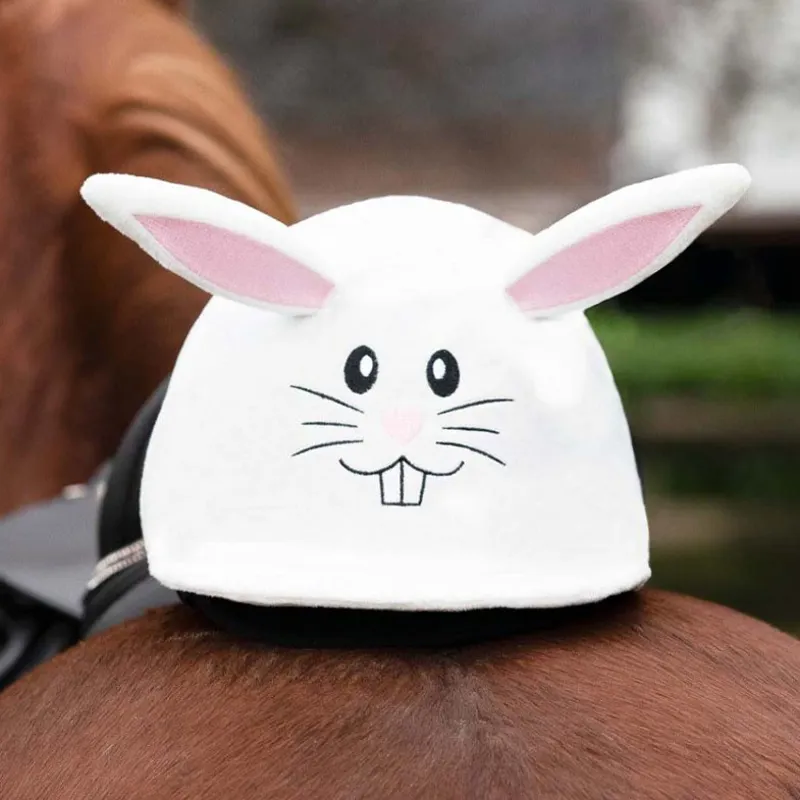 QHP Easter Bunny Novelty Hat Silk - White-1