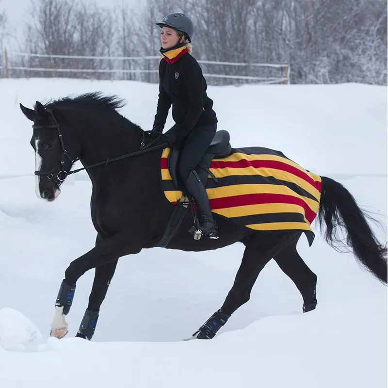Rambo Newmarket Competition Sheet Exercise Fleece - Witney Gold-1
