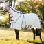 Rambo Optimo Supreme Summer Sheet Fly Rug - Navy Check/Cherry