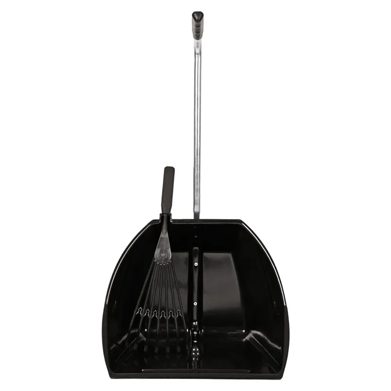 Red Gorilla Big Tidee with Short Super Plastic Rake - Black