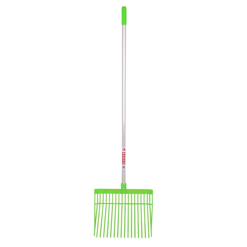 Red Gorilla Straight Handle PC Medium Bedding Fork - Pistachio