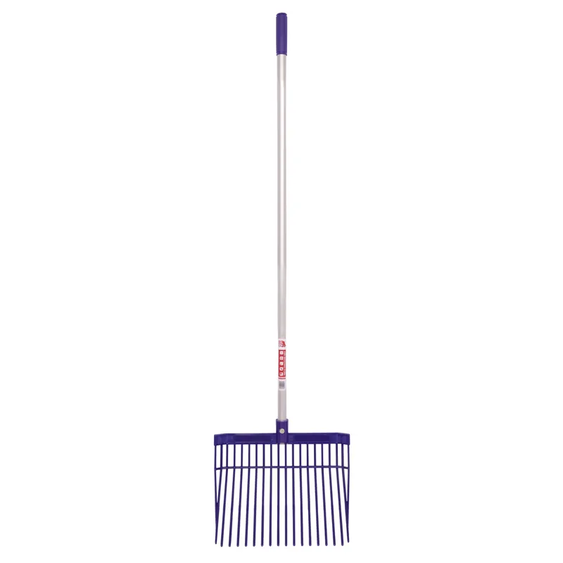 Red Gorilla Straight Handle PC Medium Bedding Fork - Purple