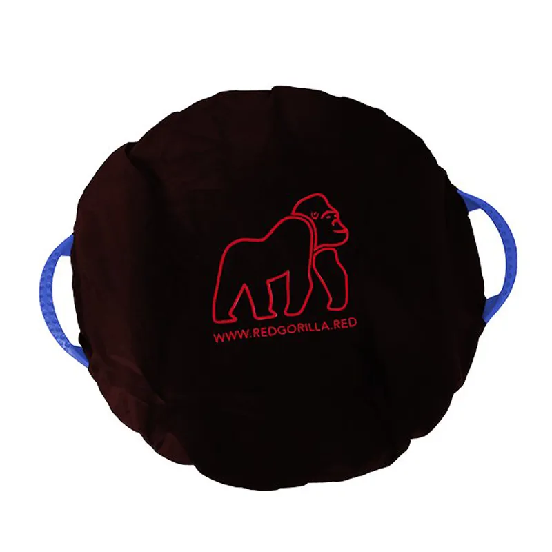 Red Gorilla Single Tub Cover - Black