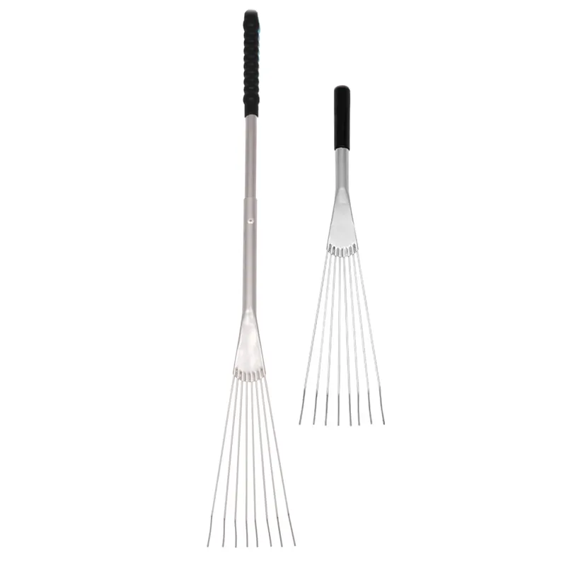 Red Gorilla Big Tidee Spare Metal Rake - Black