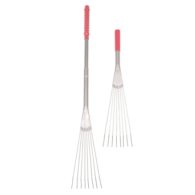 Red Gorilla Big Tidee Spare Metal Rake - Red