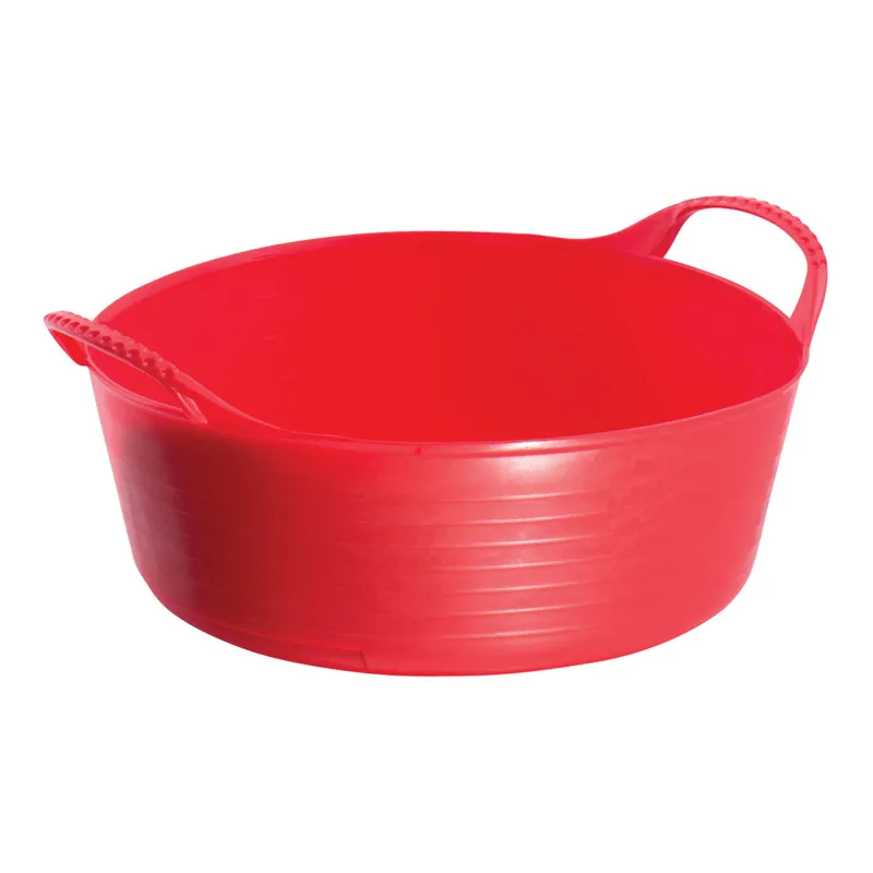 Red Gorilla Tubtrug Flexible Mini Shallow 5lt Bucket - Red