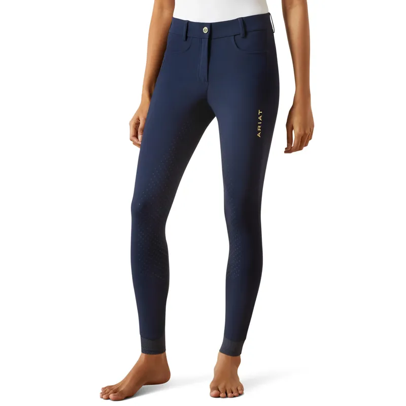 Ariat Tri Factor NT Full Seat High Waist Womens Breeches - Navy