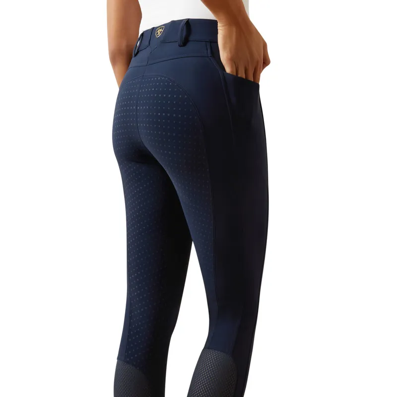 Ariat Tri Factor NT Full Seat High Waist Womens Breeches - Navy-3