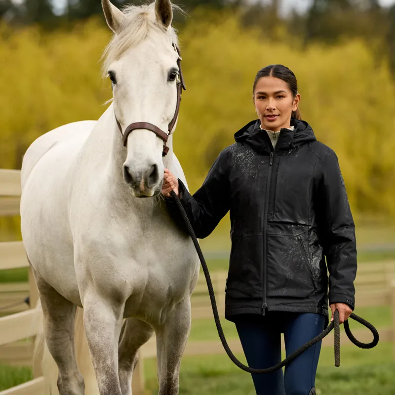 Ariat Outer Banks Womens Waterproof Jacket - Black-7