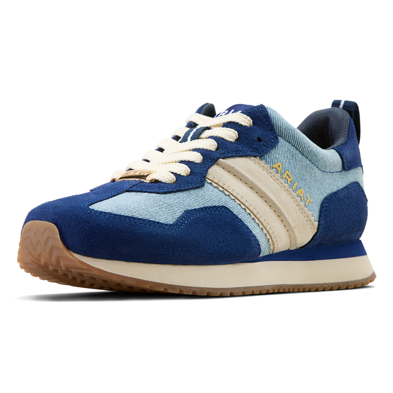 Ariat Ranch Runner Womens Trainers - Light Denim