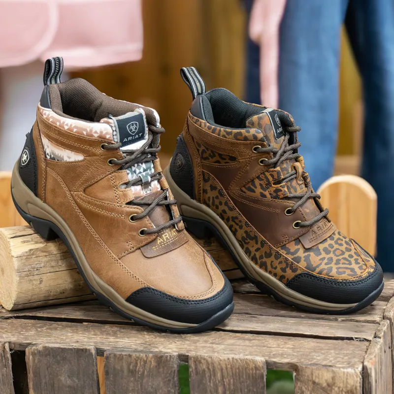 Ariat Terrain Waterproof Womens Boots - Dark Tan-7