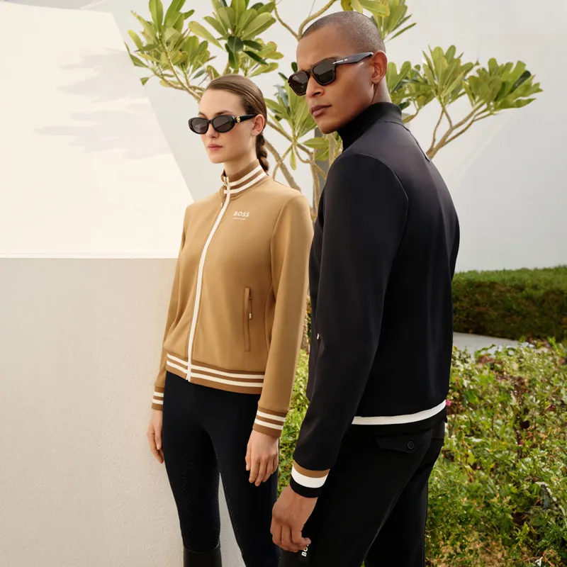 BOSS Equestrian Ava Womens Sweatshirt - Camel -1