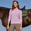 BOSS Equestrian Pam Womens Long Sleeve Polo Shirt - Orchid 