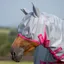 Bucas Buzz-Off Fly Mask - Blue/Blossom